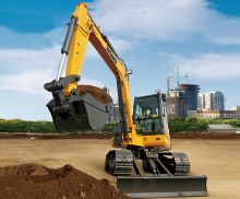 XCMG official XE60D China new 6 ton small escavator machine for sale
